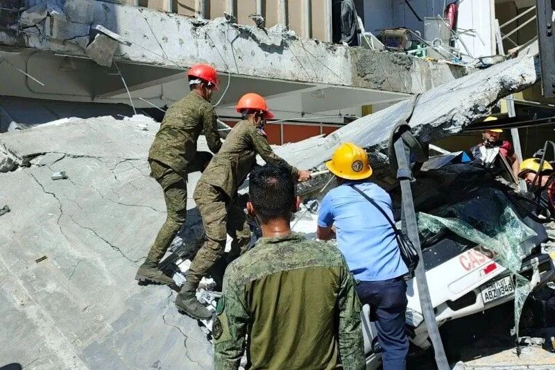 科塔巴托2人死亡，中棉兰老岛地震造成建筑物受损